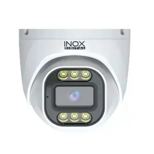 INOX-X205 4MP Warm LED Metal Dome IP Güvenlik Kamerası