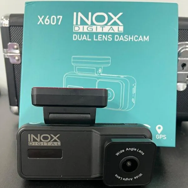 INOX-X607 4G GPS Destekli Çift Yönlü Araç İçi Kamera