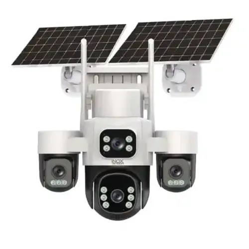 INOX-X14 4G eSIM 4 Lens Solar PTZ Güvenlik Kamerası