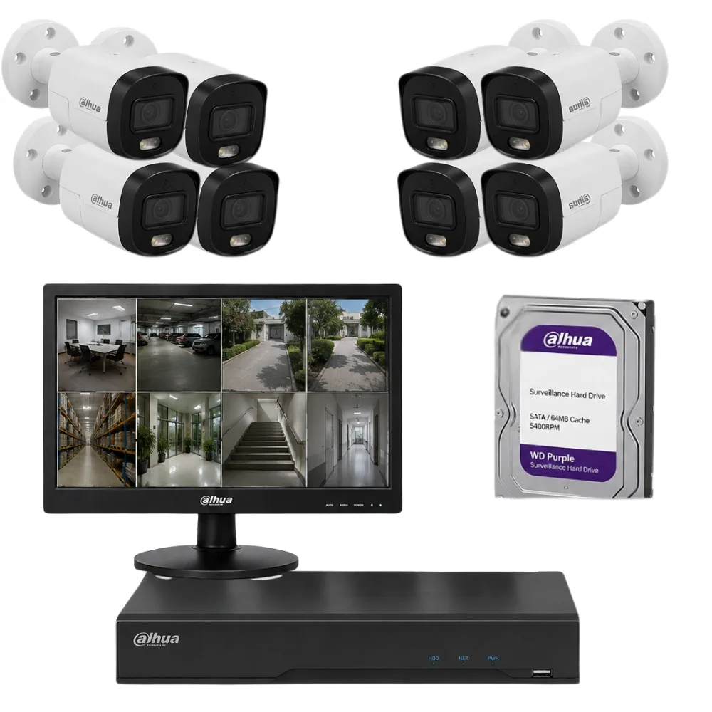 Dahua 2 MP 8’li Güvenlik Kamera Seti