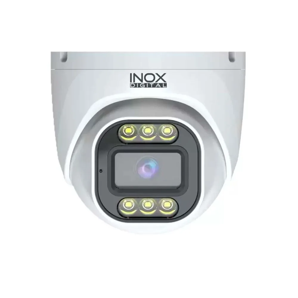 INOX-1312IPC 4MP Warm LED Metal Dome IP Güvenlik Kamerası