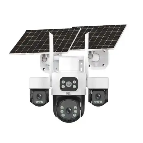 INOX-X13 6MP 4G eSIM 3 Lens Solar PTZ Güvenlik Kamerası