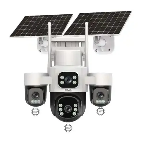 INOX-X24 4G Solar eSIM 4 Lens PTZ Güvenlik Kamerası