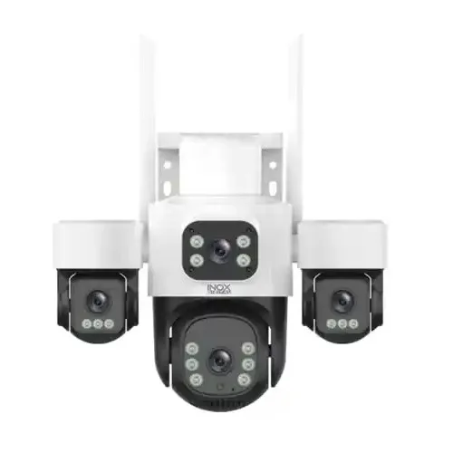 INOX-X114 3MP Dört Lensli WiFi PTZ Kamera